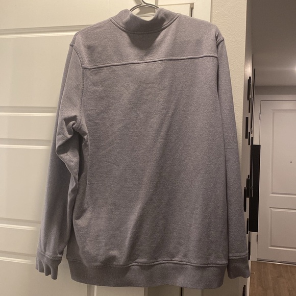 Travis Mathew Quarter Zip Pullover Sweater Gray Golf Men’s XL - Picture 8 of 11